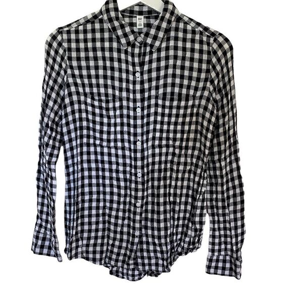 bp Tops - BP NOrdstrom buffalo plaid flannel button up long sleeve XS